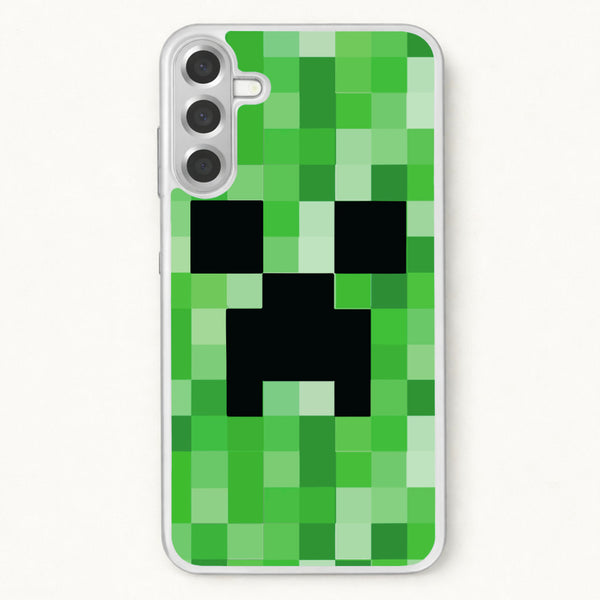 Creeper Face - Mining Phone Case for Galaxy A17