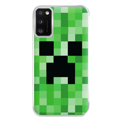 Creeper Face - Mining Phone Case for Galaxy A41