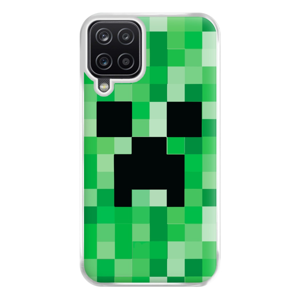 Creeper Face - Mining Phone Case for Galaxy A12