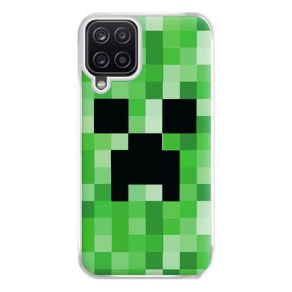 Creeper Face - Mining Phone Case for Galaxy A12