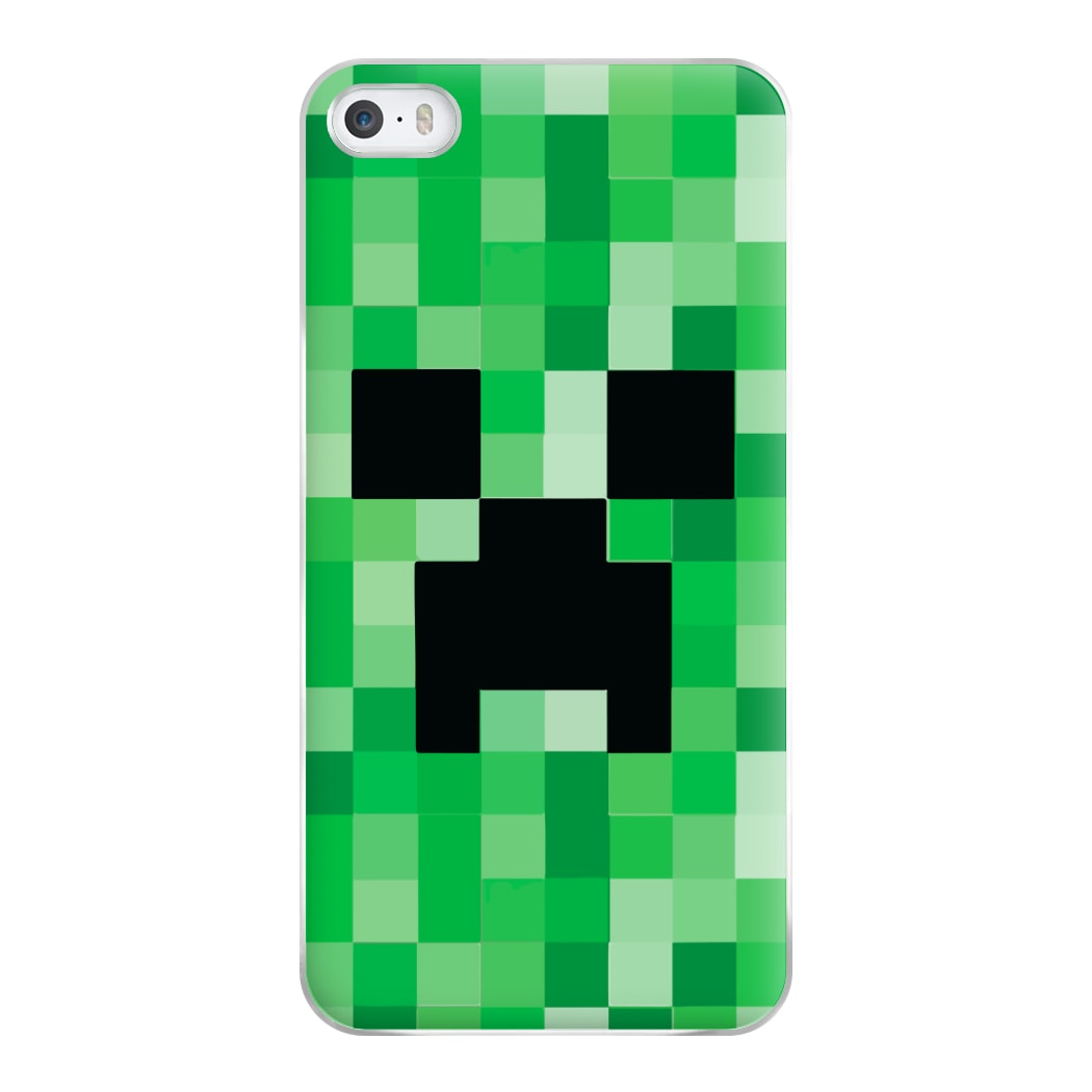 Creeper Face - Mining Phone Case for iPhone 5 / 5s / SE 2016