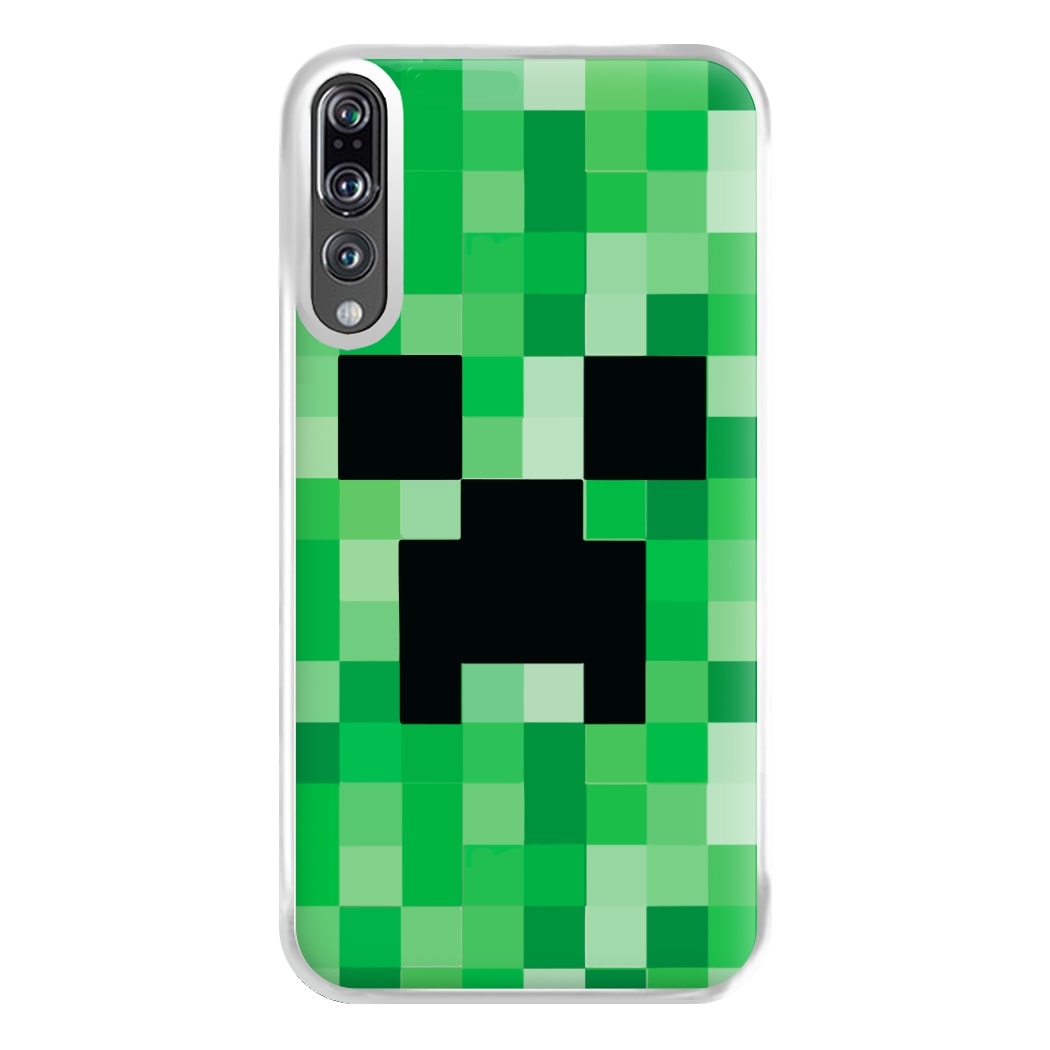 Creeper Face - Mining Phone Case for Huawei P20 Pro