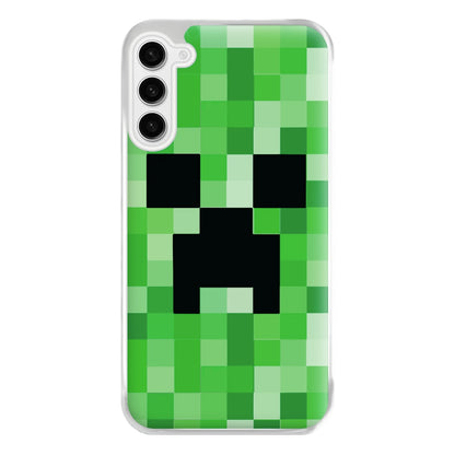 Creeper Face - Mining Phone Case for Galaxy S23FE