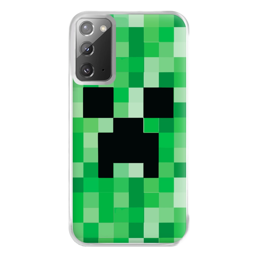 Creeper Face - Mining Phone Case for Galaxy Note 20 Ultra