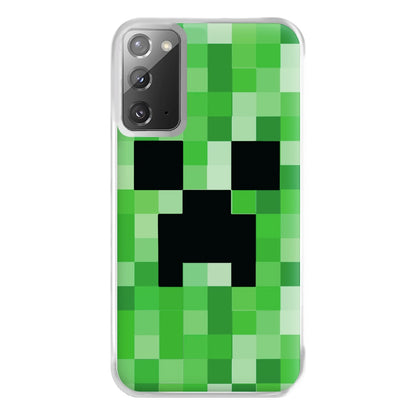 Creeper Face - Mining Phone Case for Galaxy Note 20 Ultra