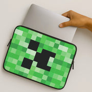 Creeper Face - Mining Laptop Sleeve 2
