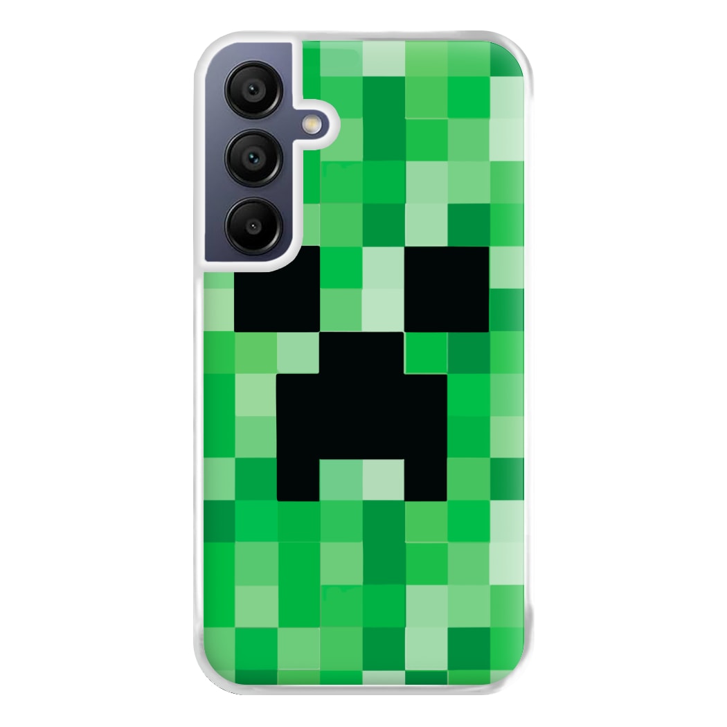 Creeper Face - Mining Phone Case for Galaxy A16