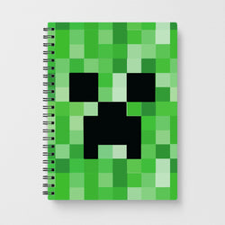 Creeper Face - Minecraft Notebook