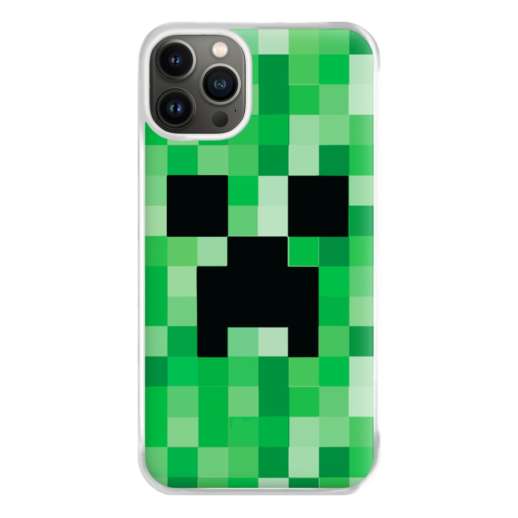 Creeper Face - Mining Phone Case for iPhone 13