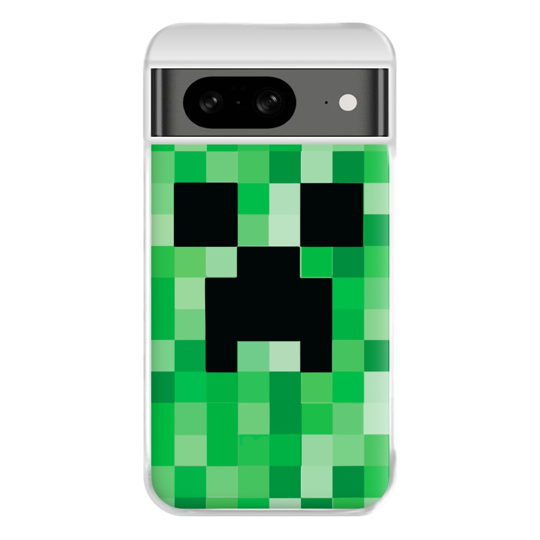 Creeper Face - Mining Phone Case for Google Pixel 8