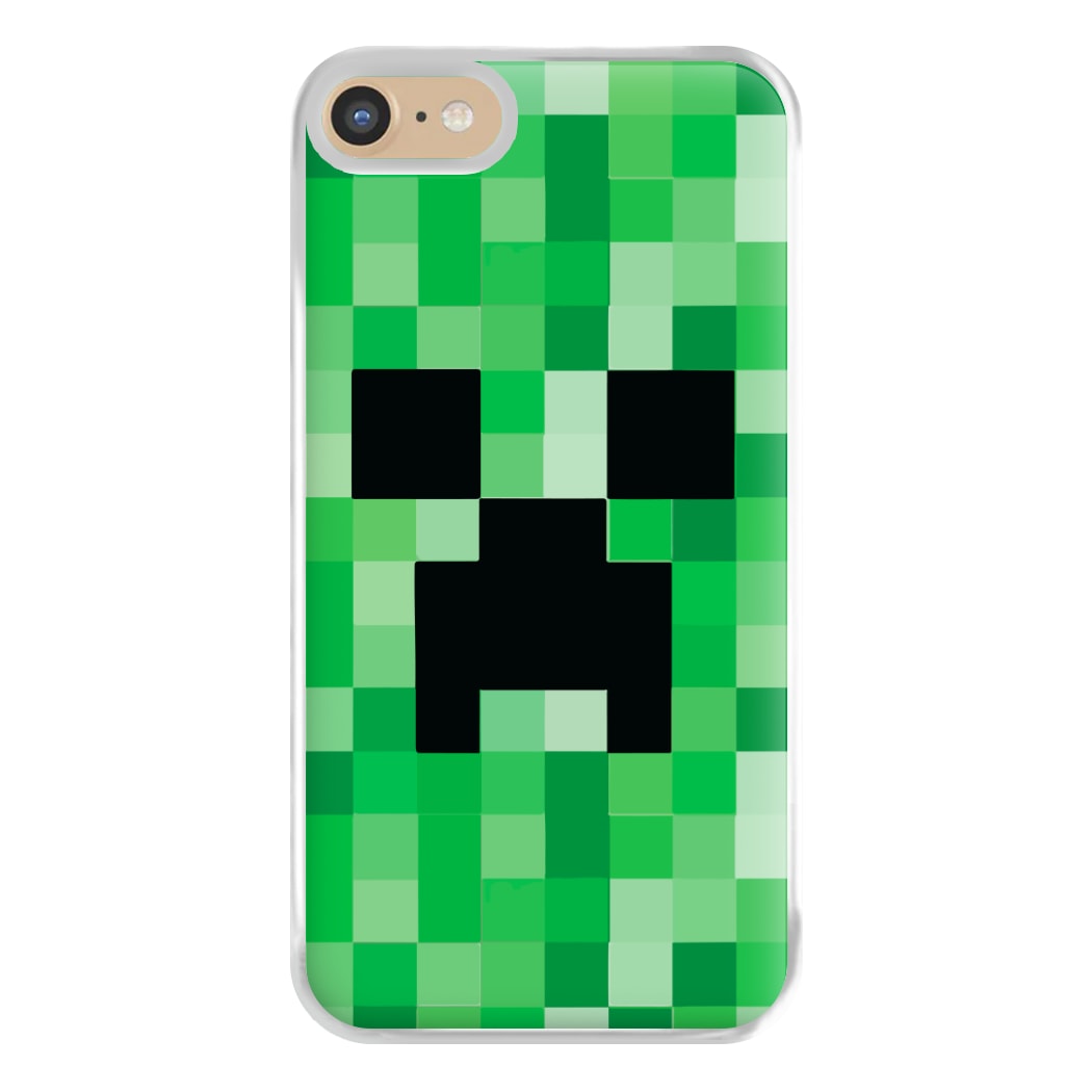 Creeper Face - Mining Phone Case for iPhone 6 / 7 / 8 / SE