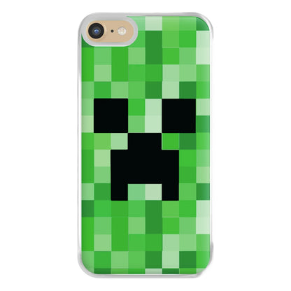 Creeper Face - Mining Phone Case for iPhone 6 / 7 / 8 / SE