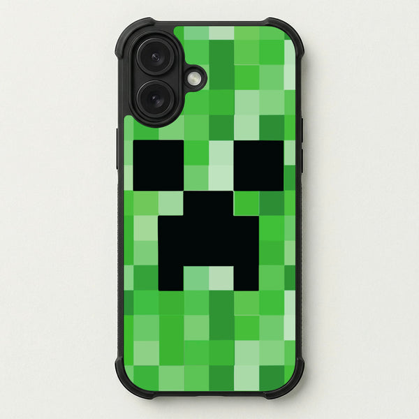 Creeper Face - Mining Phone Case — Bumper case