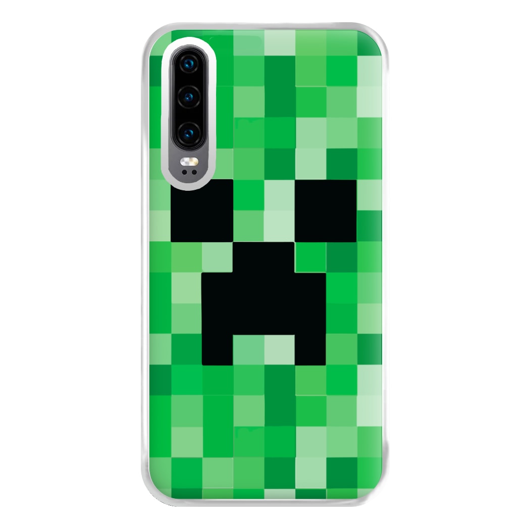 Creeper Face - Mining Phone Case for Huawei P30