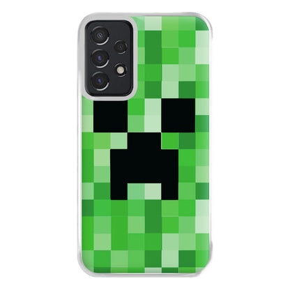 Creeper Face - Mining Phone Case for Galaxy A52 / A52s