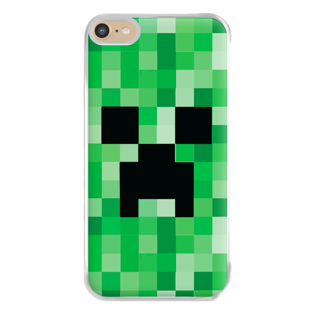 Creeper Face - Mining Phone Case for iPhone 6 Plus / 7 Plus / 8 Plus