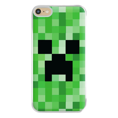 Creeper Face - Mining Phone Case for iPhone 6 Plus / 7 Plus / 8 Plus