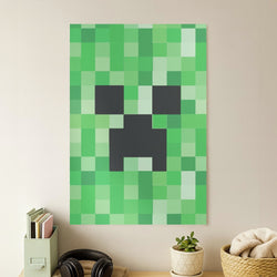 Creeper Face - Mining Poster