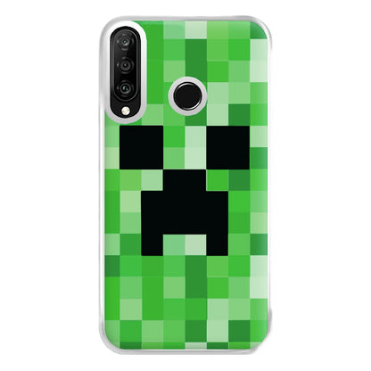 Creeper Face - Mining Phone Case for Huawei P30 Lite