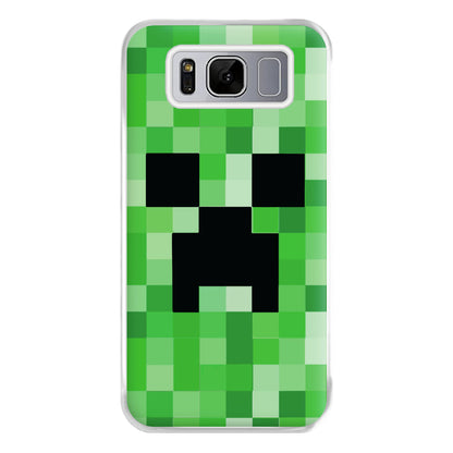 Creeper Face - Mining Phone Case for Galaxy S8 Plus