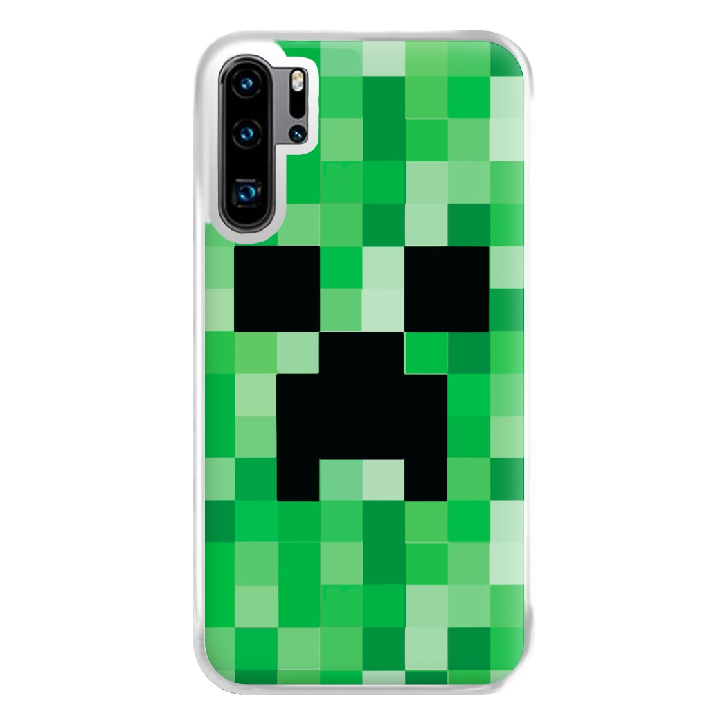 Creeper Face - Mining Phone Case for Huawei P30 Pro