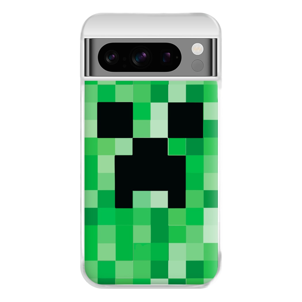 Creeper Face - Mining Phone Case for Google Pixel 8 Pro