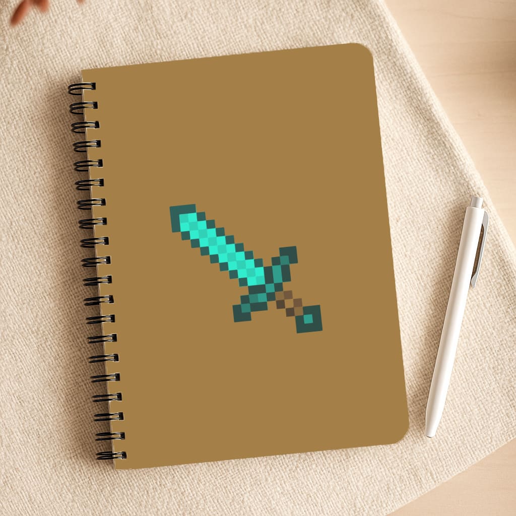 Diamond Sword - Mining Notepad