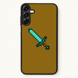 Diamond Sword - Mining Phone Case for Galaxy A37