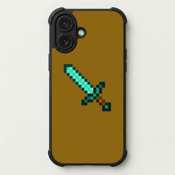 Diamond Sword - Mining Phone Case — Bumper case