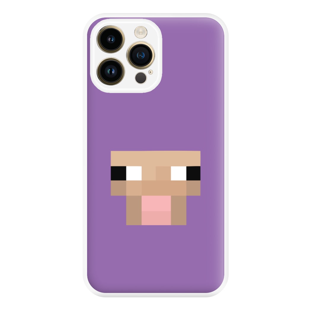 Purple Sheep Phone Case for iPhone 14 Pro Max