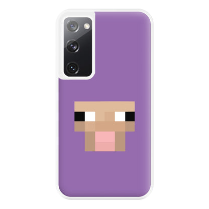 Purple Sheep Phone Case for Galaxy S20FE