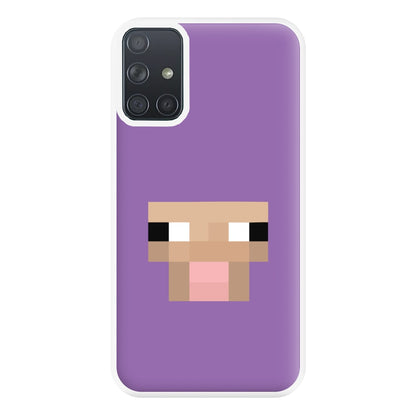 Purple Sheep Phone Case for Galaxy A71