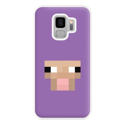 Purple Sheep Phone Case for Galaxy S9 Plus