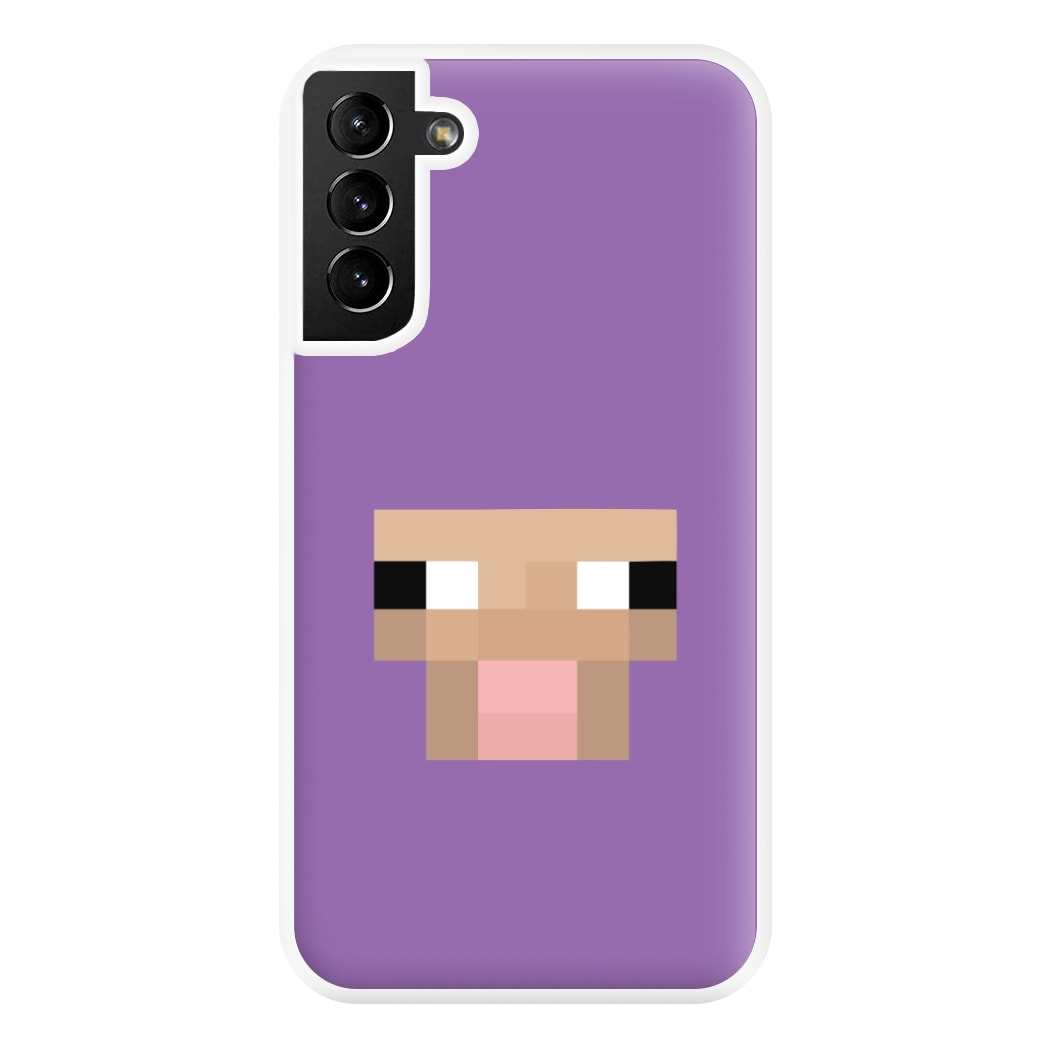 Purple Sheep Phone Case for Galaxy S21 Plus