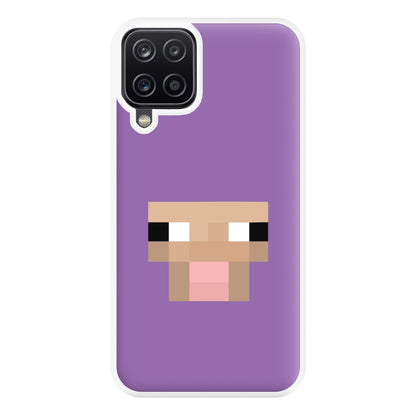 Purple Sheep Phone Case for Galaxy A12