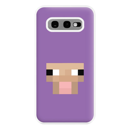 Purple Sheep Phone Case for Galaxy S10e