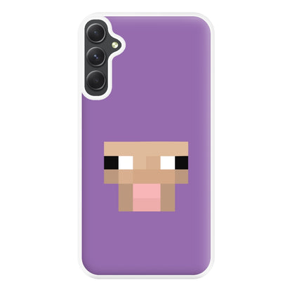 Purple Sheep Phone Case for Galaxy A34