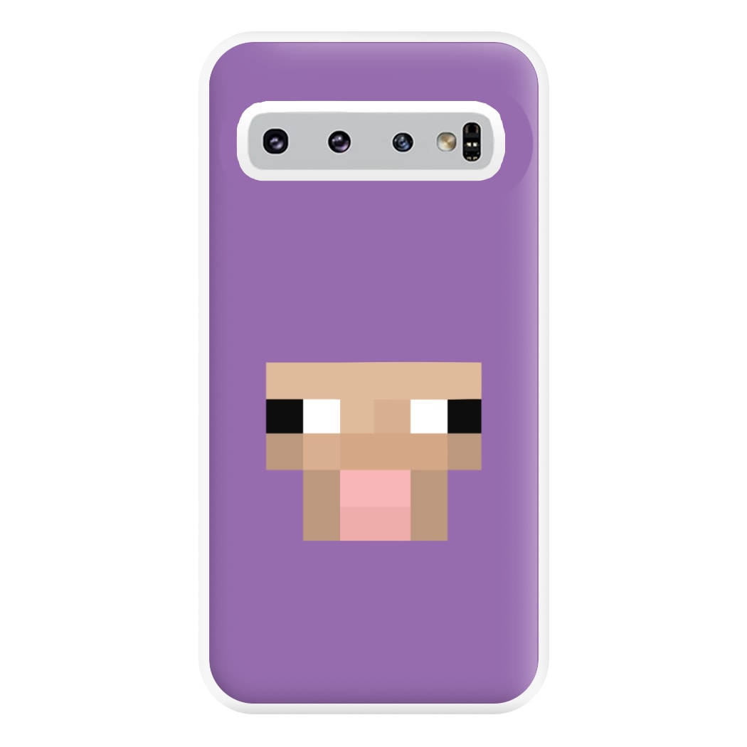 Purple Sheep Phone Case for Galaxy S10 Plus