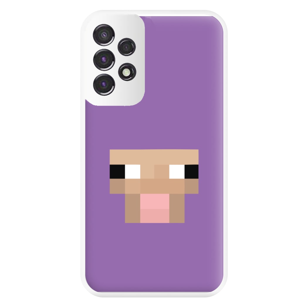 Purple Sheep Phone Case for Galaxy A53