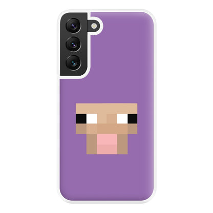 Purple Sheep Phone Case for Galaxy S22 Plus