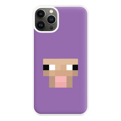 Purple Sheep Phone Case for iPhone 13