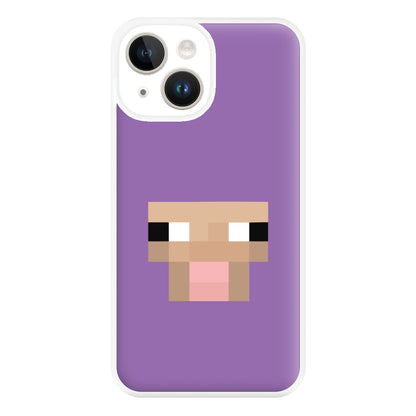 Purple Sheep Phone Case for iPhone 14