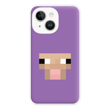 Purple Sheep Phone Case for iPhone 14 Plus