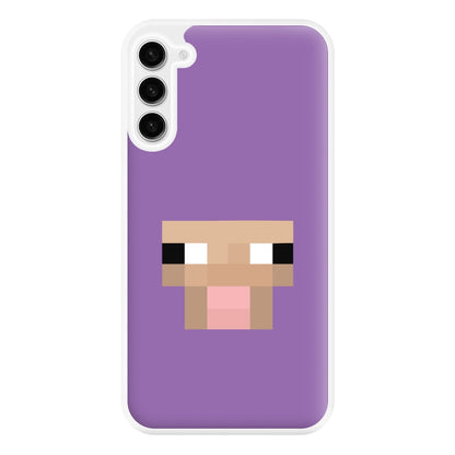 Purple Sheep Phone Case for Galaxy S23FE