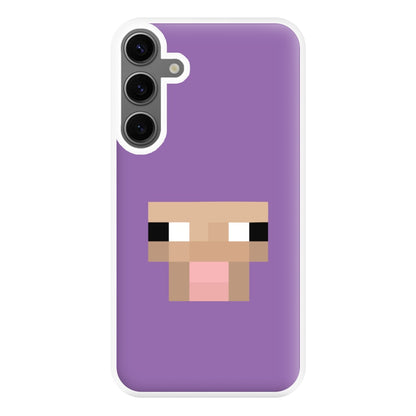 Purple Sheep Phone Case for Galaxy S24FE