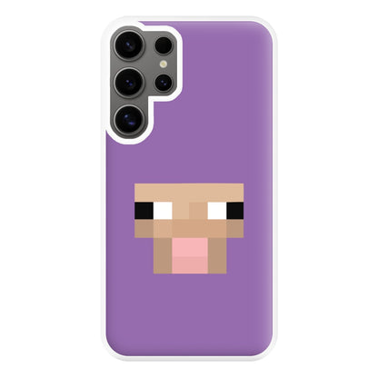 Purple Sheep Phone Case for Galaxy S24 Ultra