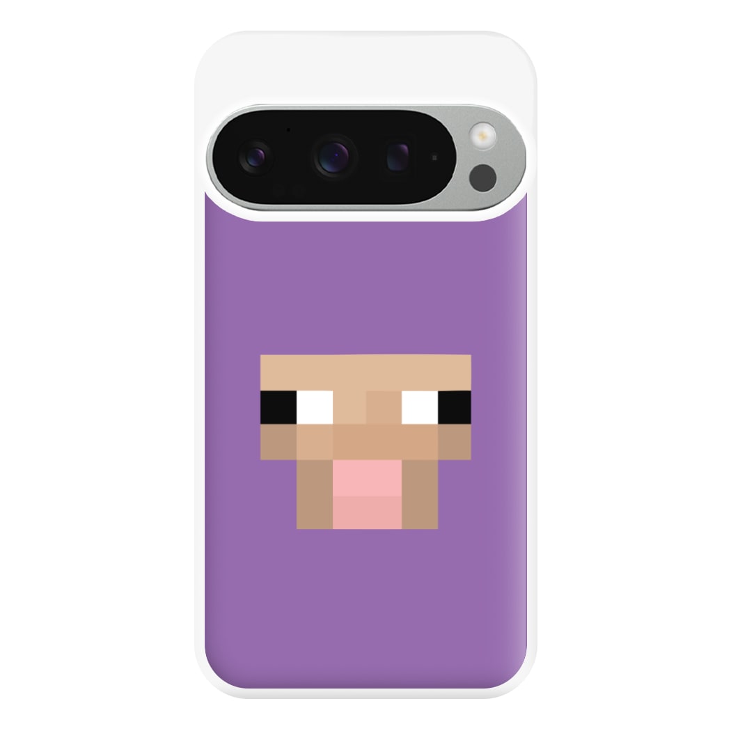 Purple Sheep Phone Case for Google Pixel 9 Pro XL