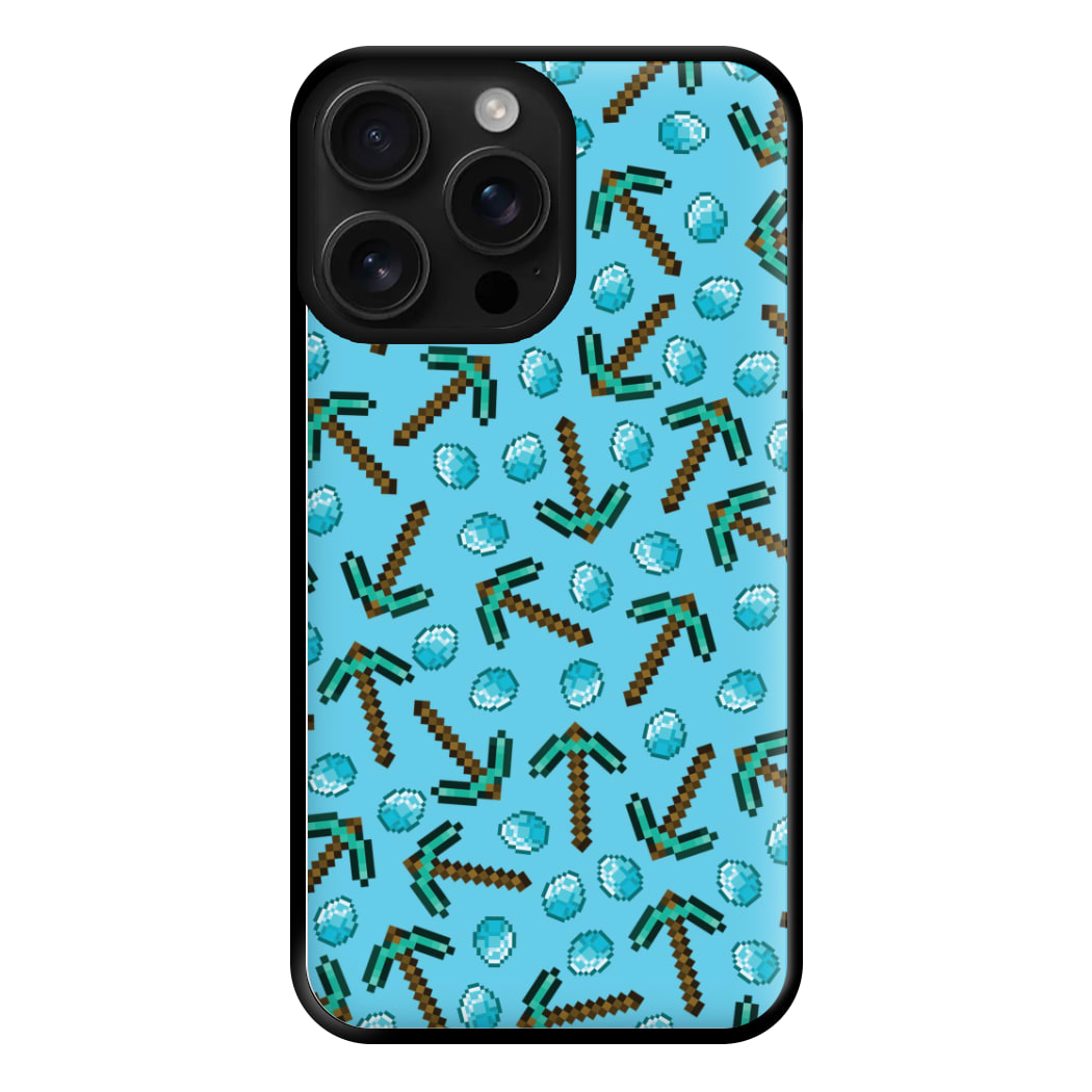 Diamond Axe Pattern Phone Case