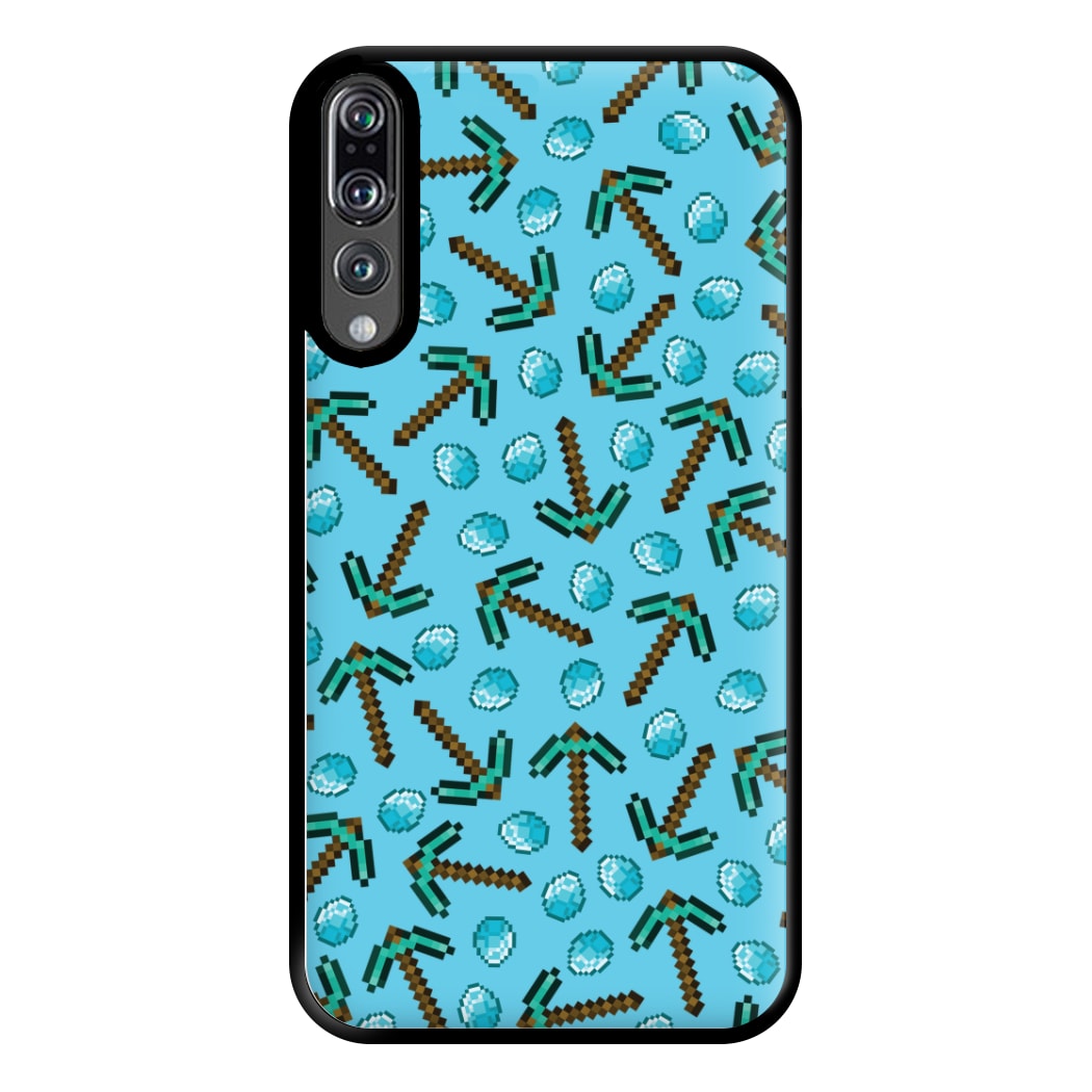 Diamond Axe Pattern Phone Case for Huawei P20 Pro