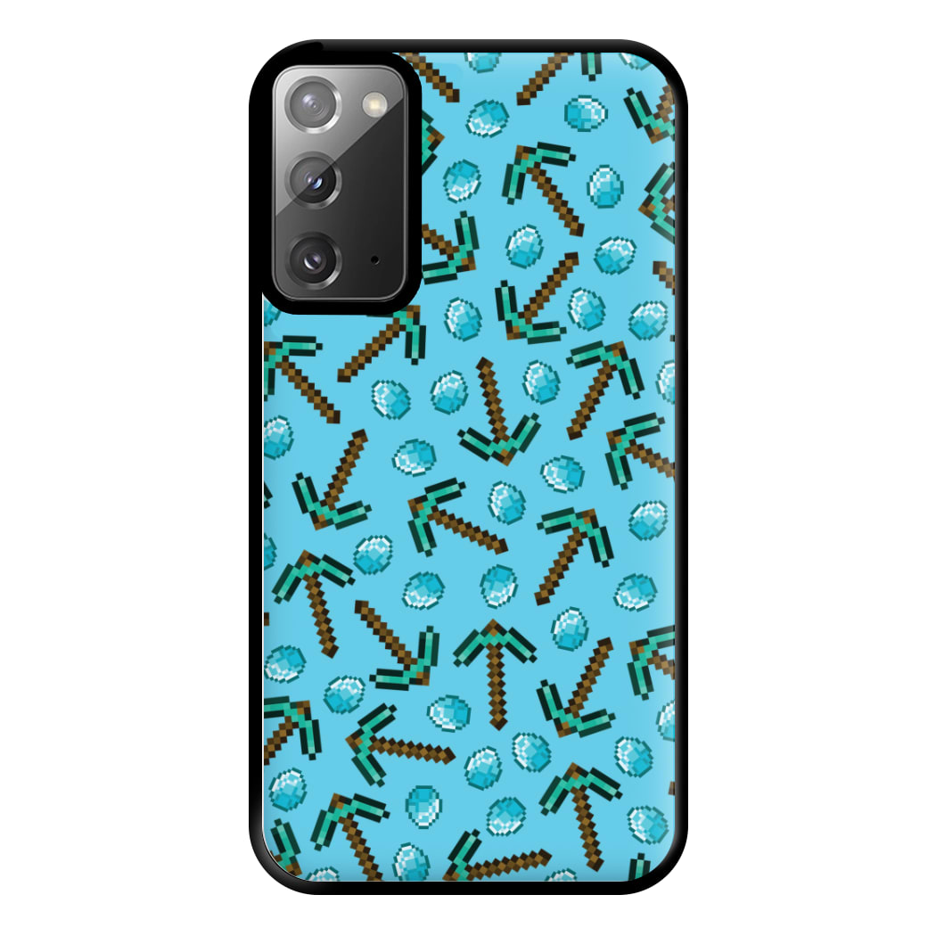 Diamond Axe Pattern Phone Case for Galaxy Note 20 Ultra